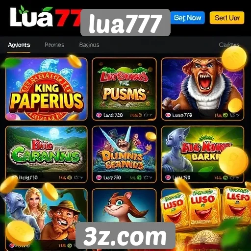 lua777 apresenta novas opções de jogos ao vivo